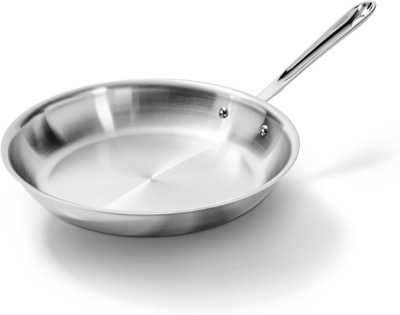 D3 3-Ply Stainless Steel Fry Pan 12 Inch